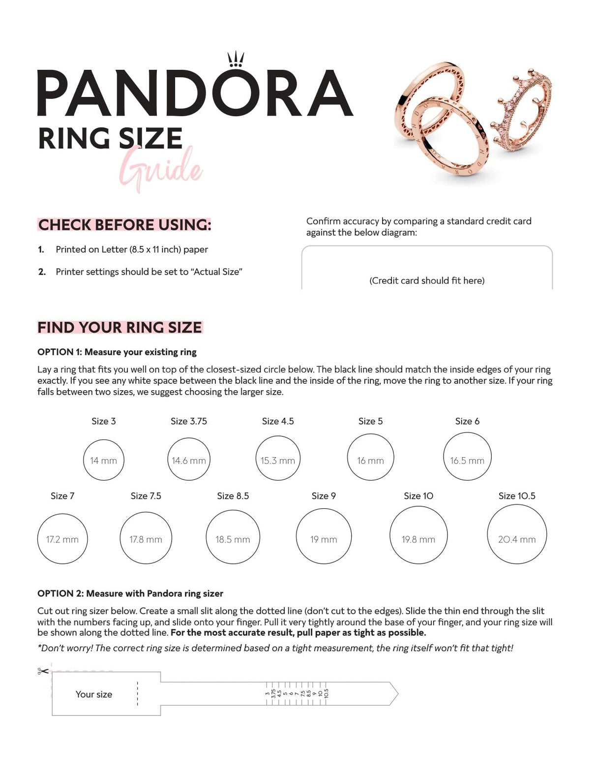 Pandora Band of Hearts Ring - Stackable Ring for Women - Gift for Her Sterling Silver - Size 9 - With Gift Box