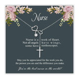 SmileBelle Nurse Gift for Women Nurse Necklace Appreciation Jewelry Gifts