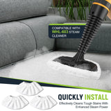 3 Pack Steam Cleaner Replacement Cloths, Reusable Towel Sleeve for Steamer Tool, 3 Pack Replacement Universal Microfiber Cloths for Most Handheld Steam Cleaner