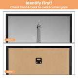 upsimples 20x30 Poster Frame, Easy Slide-In Assembly, Black, 3 Pack
