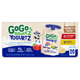 GoGo squeeZ Low Fat YogurtZ Variety Pack, 3 oz Pouches, 20 Count