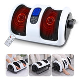 CCHYF Foot Massager with Heat,Shiatsu Foot Massager for Plantar Fasciitis,Pain Relief and Heat Therapy-Massage Leg/Calf/Ankle with Deep Kneading,Gift for Family and Friends(White)