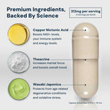 HPN NAD+ Booster – Nicotinamide Riboside Alternative (NAD3) for Men & Women | Anti Aging NRF2 Activator, 312 mg per Serving – Natural Energy Supplement for Longevity & Cellular Health, 30 Veggie Pills