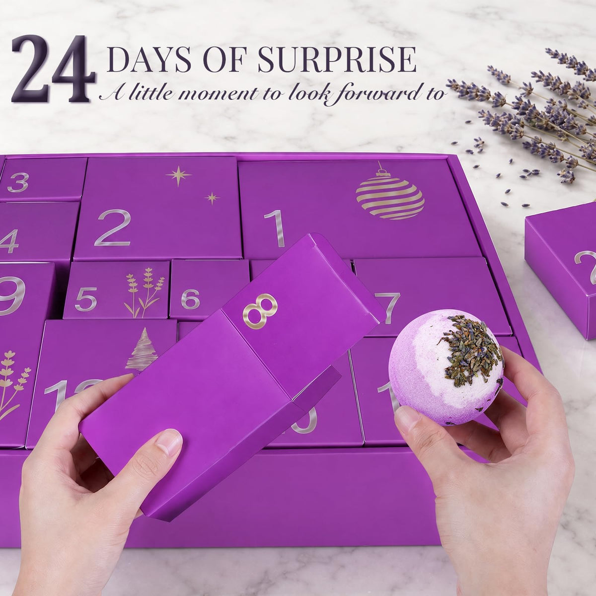 Advent Calendar 2026 Adult Women - 24 Days of Spa Christmas Countdown Gifts