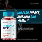 Primo TRT Gummies, Official Primo TRT Gummies for Men - Maximum Strength Performance, All Natural Support Overall Health & Wellness, PrimoTRT Advanced Formula Support Gummy Reviews (2 Pack)