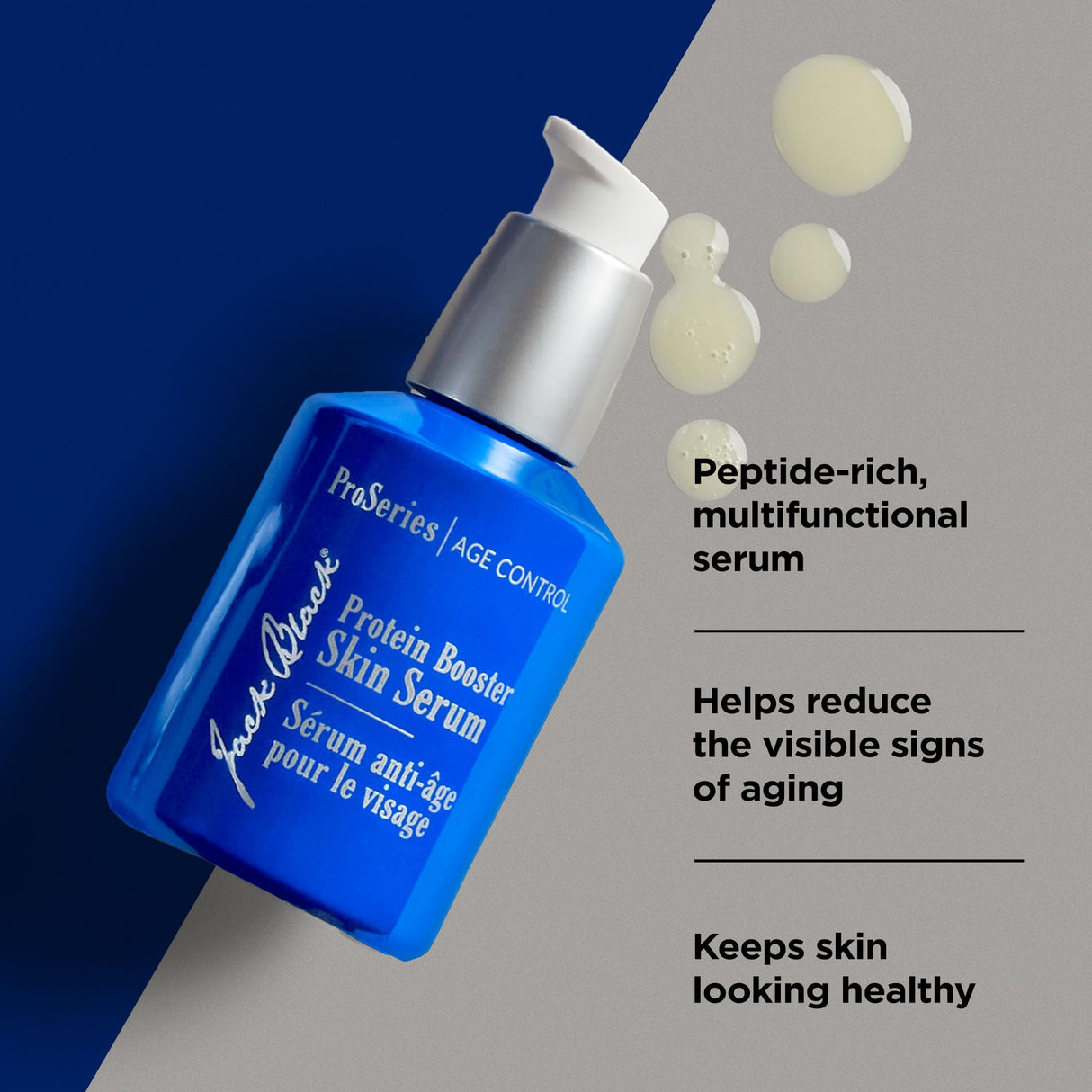 Jack Black Protein Booster Skin Serum, 2 Fl Oz