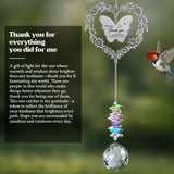 Appreciation Gift for Women Teacher, Thank You Suncatcher for Coworkers