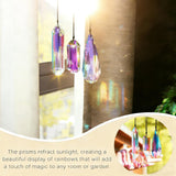 OneraOner Prism Crystal Suncatcher,3Pcs Rainbow Maker for Window Hanging