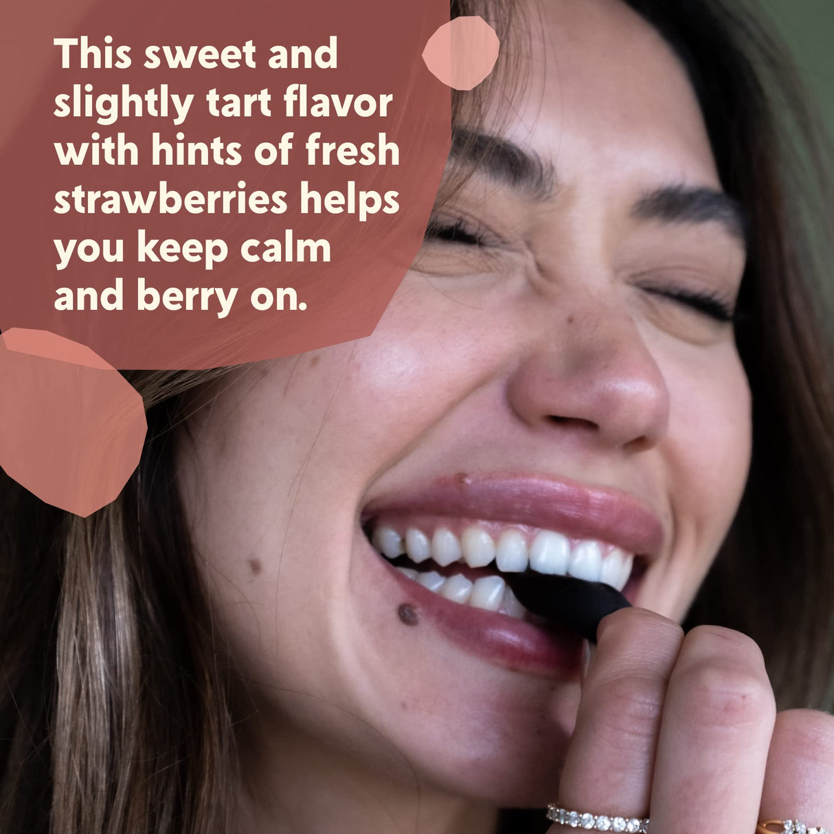 PYM Berry Mood Chews Support for Stress, Worry & Overwhelm, 60 Count | 130mg GABA, 90mg L-Theanine | Vegan, Non-GMO, Gluten-Free, No Added Sugar | All-Natural Mood Balance Supplement Made in USA