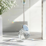 Althgr Miscarriage Memorial Suncatcher Gifts for Mothers Dad, Handmade Forget Me Not Baby's Breath Pressed Flower Miscarriage Ornament, Bereavement Remembrance Gift for Loss of Baby (Blue White)