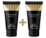 Titan Gel GOLD Combo Pack 2x50ml. VIP Formula Special Gel for Men