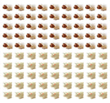 Jxpinet 150 Pcs Mini Sheep Figurines Mini Resin Sheeps for Bonsai Micro Landscape Home Garden Decor Craft