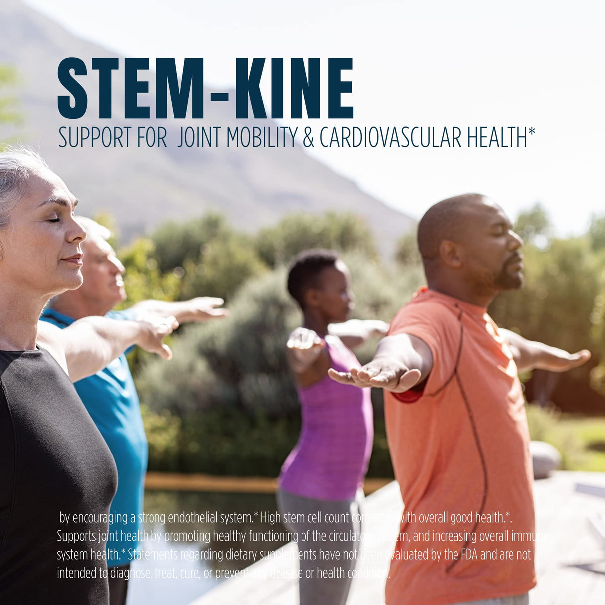 Aidan Products Stem-Kine Stem Cell Supplements, Clinically Proven to Increase Circulating Stem Cells, Promoting Aging Support, 60 Capsules
