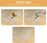 Chair Mat for Hardwood Floor Rectangles 28" x 30", Small Desk Floor Protector Chair Mats for Chairs, Clear Office Chair Mat for Low Pile and Hardwood Floor,Small Chair mat