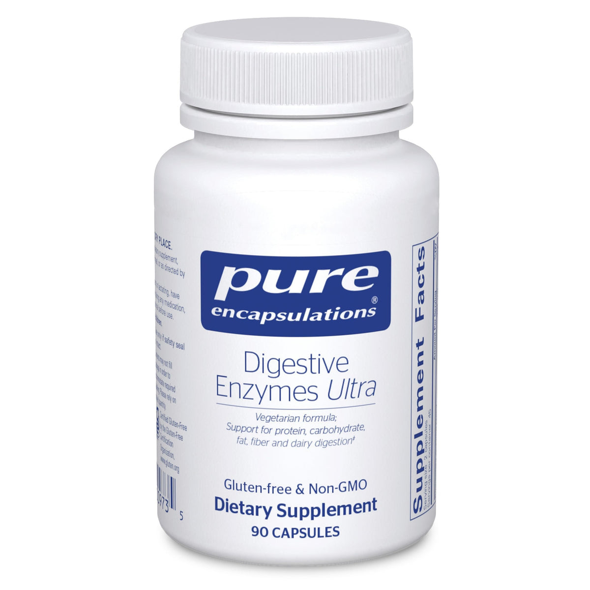 Pure Encapsulations Digestive Enzymes Ultra, 90 Capsules
