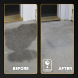 CAF Outdoor Cleaning EXIMO Waterless Concrete Cleaner, Oil Stain Remover for Asphalt, Driveway, Garage Floor, Basement and Walkway Surfaces, Natural Concrete Cleaner Powder Treatment, 3 lb Container