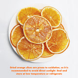 Mkostlich Dried Orange Slices Bulk, 17.63oz/500g Dehydrated Orange Slice, Natural Dried Citrus Slices for Cocktails/ Christmas Decor/ Candles/ Crafts, No Sugar Added