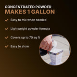 CAF Lift Pro Rust Stain Remover Concentrate for Concrete, Pavers, Brick, Tile and Grout, Outdoor Natural Cleaner Powder Makes 1 Gallon, No Scrub Rust Remover for Driveway, Patio and Asphalt Surfaces