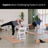 Yoga Vitality - Chair Yoga For Seniors, Older Adults, and Absolute Beginners | Made For Healthy Aging, Improved Mobility, Joint Health, Balance, Pain Relief, and Injury Prevention | 4 Levels