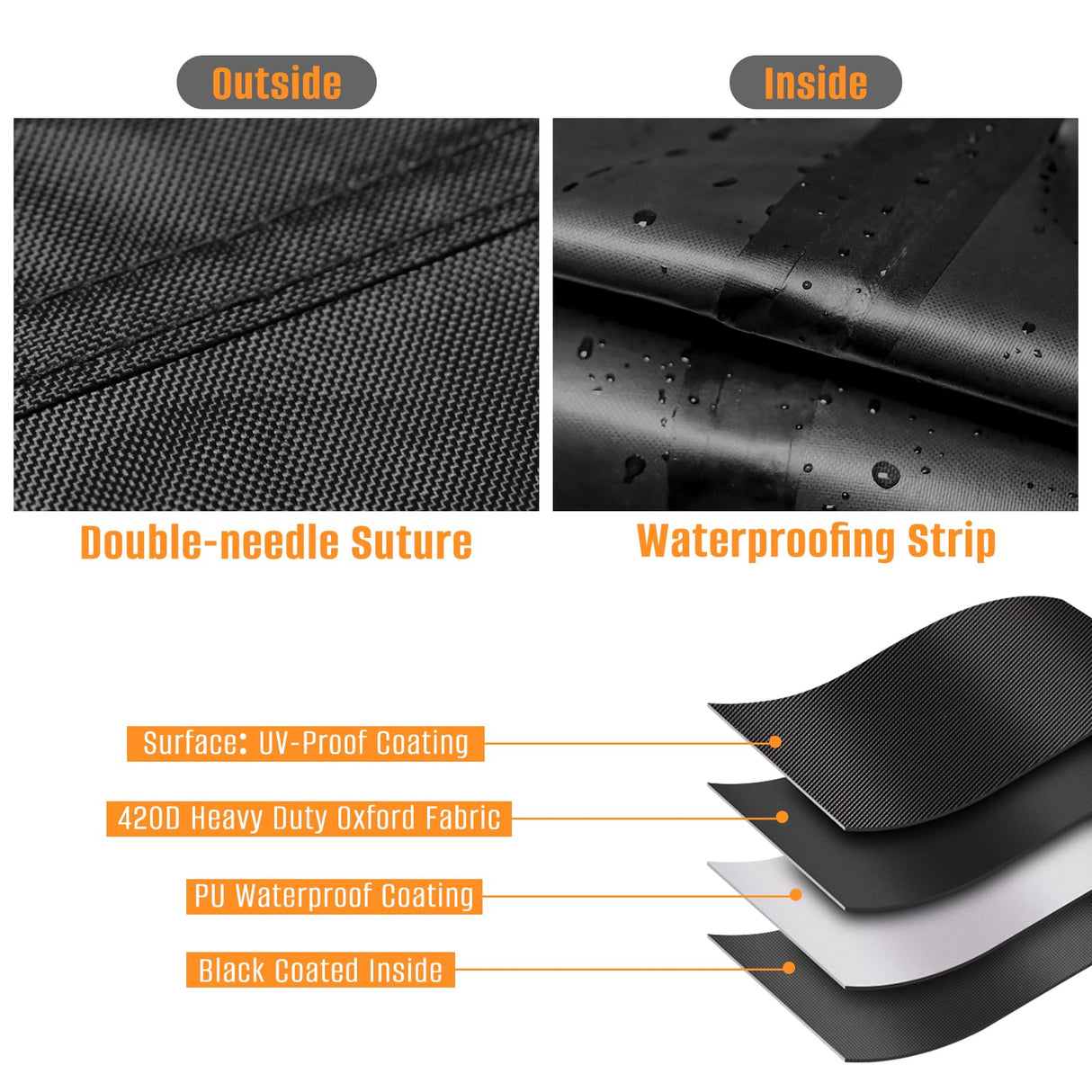 Patio Cooler Cart Cover Waterproof
