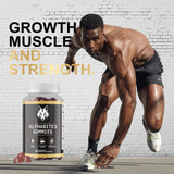 AlphaBites 7-in-1 Nitric Oxide Booster 30 Servings-IroWandMas VitaI Source Balance Gumnnies, GlutenFree, Vegan (1PCS)