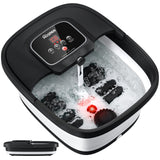 HOSPAN Collapsible Foot Spa, Foot Bath Massager with Heat, Bubble & Massage