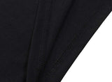 Berydress Women's 3/4 Sleeve V Neck Casual Party Work Faux Black Wrap Dress