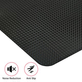 Vicwe Gaming Chair Mat for Hardwood Floor, 60"×46" Large Office Chair Mat, PVC Computer Chair Mats, Easy Glide, Floor Protector for Rolling Chair-Black