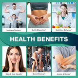 Sea Moss Gummies - Irish Sea Moss Gummies Advanced for Adults with Ashwagandha Bladderwrack & Burdock Root for Supports Immune，Energy - 60 Vegan Gummy,2PCS
