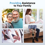 Shower Chair for Inside Shower - 500 lbs Heavy Duty Bath Bench Seat | FSA/HSA Eligible | Adjustable Height | Tool-Free Assembly Bathtub Stool for Elderly, Seniors and Disabled