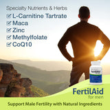 Fairhaven Health FertilAid for Men and Women Combo Fertility Supplements for Men and Women | Count and Motility Support Pre-Conception for Him | Prenatal Vitamin for Her with Vitex and Folate