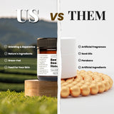 Santa Cruz Paleo Beef Tallow for Skin, Grass Finished & Grass Fed Beef Tallow and Honey Balm Body & Face Moisturizer, Organic Beeswax and Organic Honey, Light Scent, Moisturizing Natural Formula, 2 Oz