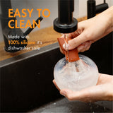 Boon Trove Silicone Manual Breast Pump - Breast Milk Collector with Storage Plug - Passive Hands Free Breast Pump for Nursing - Breastfeeding Essentials - 1 Count