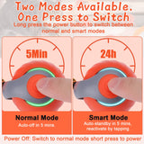 BABORUI 2Pack Interactive Cat Toy Ball - Automatic Interactive Cat Toys for Indoor Cats with 3 Tails, 2 Speeds Rechargeable Enrichment for Small/Medium/Large to Keep Them Busy