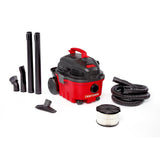 CRAFTSMAN CMXEVBE17040 4 Gallon 5.0 Peak HP Wet Dry Shop Vacuum