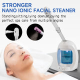 Facial Steamer, Face Steamer for Esthetician and Nano Ionic Portable Ozone Steamer for Face, Professional Facial Steamer for Home Facial Spa.