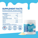 Inner Brightness Bovine Colostrum & Collagen Powder for Gut Health, Immune Support, Hair Growth & Beauty Supplement, Sugar Free – IgG, Probiotics, Vitamin B12, C, D3 – Unflavored, 30 Servings