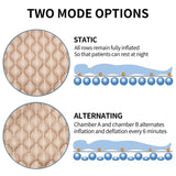 Alternating Air Pressure Mattress, Bedsore Mattress for Elderly Bedridden Patients, Hospital & Home Mattress Topper with Quiet Pump Waterproof, Heat Resistant Ulcer Cushion Pad