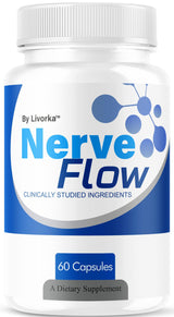 Nerve Flow - Official NerveFlow Advanced Nerve Support Pills, Nerve Flow Supplement Capsules, NerveFlow Natural Pills Maximum Strength Multivitamin Advanced Formula, 60 Capsules for 1 Month