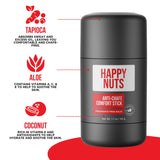 HAPPY NUTS - Nuts About You Anti Chafing Deodorant Essentials Bundle Kit - Gift Set for Men to Stay Fresh All Year Long