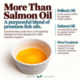 Natural Dog Company Wild Alaskan Salmon Oil for Dogs - 16 oz