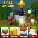 YUNGOWN 200PCS Magnetic Blocks Building Toys Set, Light Up Build 3D Magnetic Building Blocks for Kids Boys Girls Ages 3+, Magnet Cubes STEM Sensory Christmas Birthday Gift Construction Toys