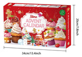 Funewest Slime Advent Calendar 2026 for Kids 24Day Christmas Countdown Kit