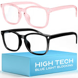 livho High Tech Blue Light Glasses - Advanced 99% Blue Light Blocking Computer Glasses - Anti Eyestrain & UV Glare Protection