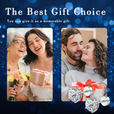 3 Pairs Moissanite Stud Earrings for Women Men S925 Sterling Silver Flat Back Earring D Color VVS1 Moissanite Cartilage Jewelry Set (Silver)