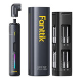 Fanttik S2 Pro Max Electric Screwdriver, Cordless Screwdriver Set, 7 Torque Settings, 0.5 to 6N.m, 16 Magnetic Bits, 1/4''Hex Shank, with Separate 90° Angle Adapter for Tight Space and Household DIY