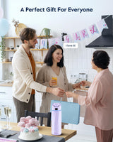 Boost Smart Water Bottle that Reminds You to Drink, 24oz BPA-Free Stainless Steel Vacuum Insulated Bottle, Wide Mouth Water Tracker Bottle with APP, Ideal Gift for Christmas, Halloween, New Year