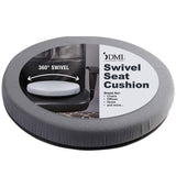 HealthSmart 360 Degree Swivel Seat Cushion, Chair Assist for Elderly, Swivel Seat Cushion for Car, Twisting Disc, Gray, 15 Inches in Diameter (Pack of 1)