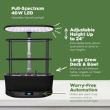AeroGarden Bounty, Black