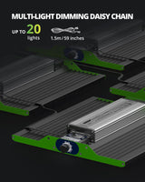 100 Watt LED Grow Light for Seed Starting Vegetables Bloom, Plant Lights
